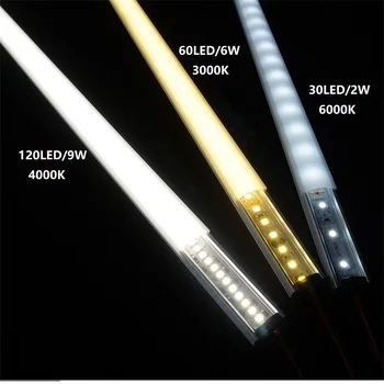 5 ks/veľa 12VDC 50 20-palcový LED ultra slim bar svetlo,2835 60 120/240 led na meter bytu, 5 mm high led pevný pás,lineárne svetlo