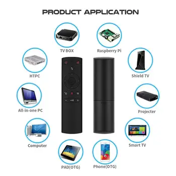 5 ks/veľa G21 Vzduchu myši Gyro Hlasové Ovládanie IR vzdelávania Diaľkové ovládanie Google Asistent Smart remote pre Mi Okno S Android tv