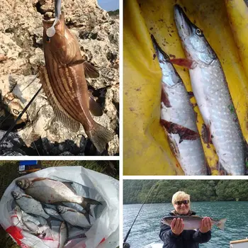 5 ks/veľa Mäkká Návnada 8cm 14g Wobblers Umelé Návnady, Rybárske Nástrahy Sea Bass Kaprov Rybolovu Viesť Ryby Jig