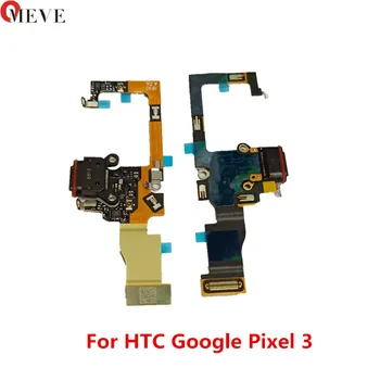 5 KS/VEĽA Nový, Originálny Pre Google Pixel 3 Pixel3 USB Dock Konektor Nabíjačky Nabíjací Port Flex Kábel na Opravu Časť