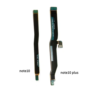 5 ks/veľa Pre Samsung Galaxy Note 10 Note10 Plus základná Doska Konektor USB Rada LCD Displej Matka Rada Flex Flex Kábel