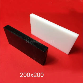 5 mm 6 mm 8 mm 10 mm hrúbky 200x200mm biela alebo čierna pom list Polyoxymethylene Plastové oceľového plechu Polyformaldehyde panel rada