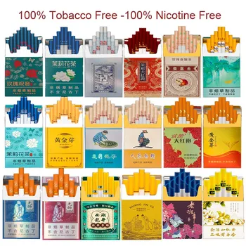 5 Pack/Veľa Čaju, Cigariet Bylinné Cigarety Zúčtovania Pľúc Prestať Fajčiť Bez Nikotínu & Jemné Tabakové Cigarety Veľkoobchod