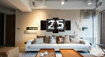 5 Panel Doom Eterna Hra Plagát Vytlačené Plátno Maľby Na Steny V Obývacej Izbe Art Decor Obrázok Diel Plagát