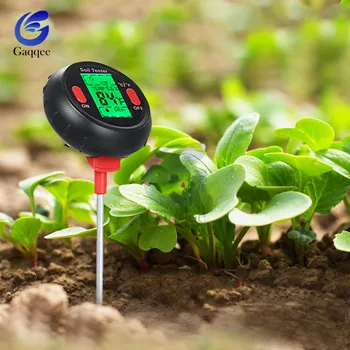 5 v 1 Digitálny PH Meter Vlhkosti Pôdy Monitorovať Teplotu, Vlhkosť, PH Meter, Vlhkosti, Intenzity Osvetlenia Analýza Tester pre Záhradu