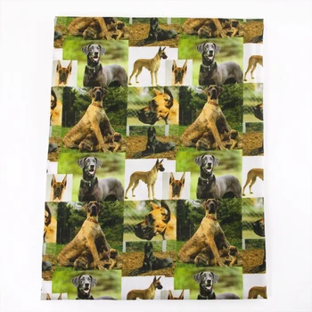 50*145 psa patchwork vytlačené polyester&bavlnená tkanina pre Tkanivo Deti posteľná bielizeň bytový textil pre Šitie,52185