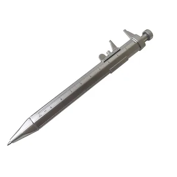 50 ks Vernier strmeň guľôčkové pero Multifunkčné 0,5 mm Gélový Atrament, Pero Vernier Strmeň Roller guličkové Pero Písacie Guľôčkové