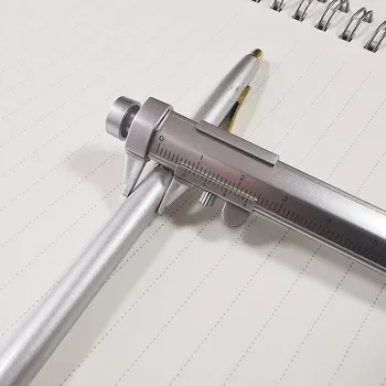 50 ks Vernier strmeň guľôčkové pero Multifunkčné 0,5 mm Gélový Atrament, Pero Vernier Strmeň Roller guličkové Pero Písacie Guľôčkové