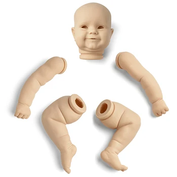 50 Maddie Nevyfarbené Nedokončené Bábika Novorodenca Realisticky Reborn Baby Doll Vinyl Časti DIY Prázdna Súprava Pre Bábiku Baby Darček