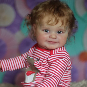 50 Maddie Nevyfarbené Nedokončené Bábika Novorodenca Realisticky Reborn Baby Doll Vinyl Časti DIY Prázdna Súprava Pre Bábiku Baby Darček