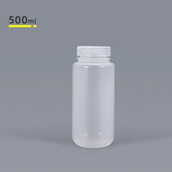 500 ML Veľké Ústa Plastovú Fľašu s Vekom Dobré Tesniace PP Materiál Puzdra Nádoba na Mlieko, Šampón, Mydlo 4PCS/veľa