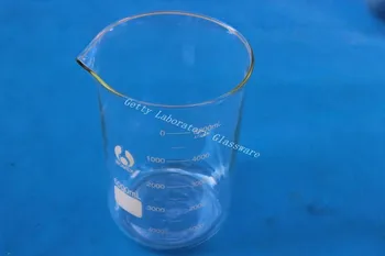 5000 mL (5 Liter) Laboratórne Sklo Hadičky, široké ústa, pyrex glass materiál