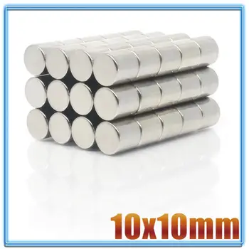 500Pcs Kolo Magnet 10x1 10x2 10x3 10x4 10x5 10X8 10 x 10 mm Neodýmu Magnet Trvalé NdFeB Super Silné Silné Magnety 10X1.5