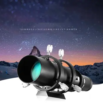 50mm Sprievodca Rozsah Finderscope pre Astronomickému Teleskopu 183mm 1.25 v Ohnisková vzdialenosť Pomer Guidescope s Manželskou Skrutkových Focuser