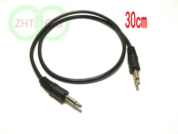 50pcs mini 3,5 mm mono konektor 3,5 mm mono audio kábel 20 cm 30 cm 50 cm 100 cm