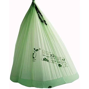 50Pcs Ochrany Životného prostredia Kompostovateľný Taška Biodegradovateľný Plast s potravinami Ochrany Životného prostredia Taška 8 L