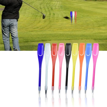 50pcs Perá Príslušenstvo Nástroj Viesť Zmiešané Farby S Klip Skóre Ceruzka Blato Golf Ball Marker Praktické Pre Traininng
