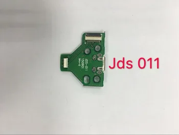 50pcs/veľa Nabíjania cez USB Port Zásuvka s palube jds-011 zelená 12pin Pre PS4 Dulshock radič