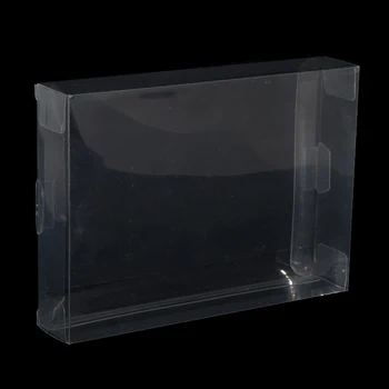 50pcs/veľa Transparentné, Jasné, pre SNES Pre N64 Game box Chránič Prípade hry plastových PET Protector hra boxy