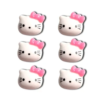 50Pcs Zmiešané Mini Ružová Mačky Živice Dekorácie Remesiel Flatback Korálky Cabochon Zápisník DIY Zdobením Príslušenstvo Tlačidlá