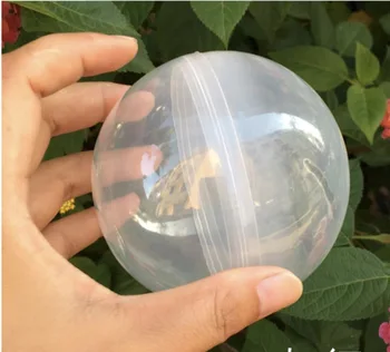 50Pieces/Veľa Priemer:100mm Prázdne Plastové Hračky Kapsule Egg Shell Plastové Guľôčkové Automat Kolo Plastové Kapsule