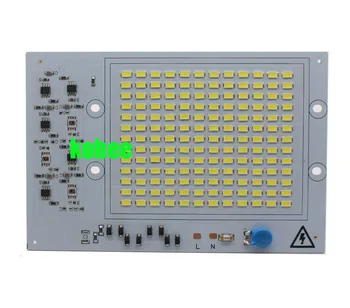 50W SMD 5630 LED 220V Biela 6000k-6500k osvetlenie IC inteligentné vstavaný ovládač