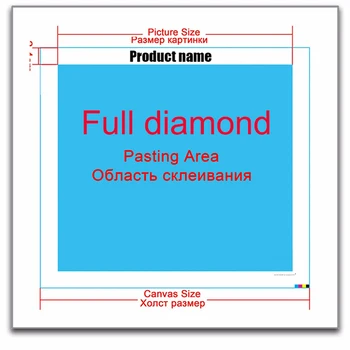 5D DIY Diamond, Vyšívané Plné Námestie Diamond Mozaiky Prímorské maľovanie Diamond Maľované Kríž Drahokamu