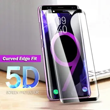 5D Úplné Pokrytie Tvrdeného Skla pre Samsung Galaxy A7 2018 Ochranné Sklo na Samsung A7 2018 A750 Screen Protector Film A50 A70