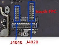 5pair (10pcs) pre IPAD 6 VZDUCHU 2 dotyk FPC konektor J4020 (42pin) J4040 (34pin)