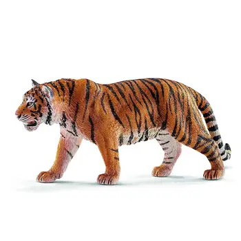 6.2 palcový Tiger Údaje 14729 NOVÉ Umelé PVC Divoký Život Zvierat Modelu Vzdelávacích Tvor Figúrka Pre Deti Darček