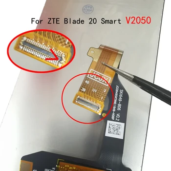 6.49 palcový Pre ZTE Blade 20 Smart V1050 V2050 LCD Displej A Dotyková Obrazovka Digitalizátorom. Snímač s rámom Montáž Kotúča 20Smart