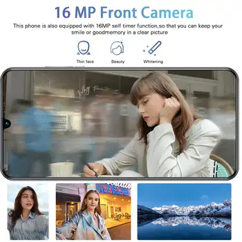 6.7 Palcový A12 MT6889 Deca Core Smartphone 32MP Zadné Quad Fotoaparát Selfie 8/12 GB+256/512 gb diskom Android 10 Globálna Verzia Telefón Na Sklade