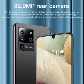 6.7 Palcový A12 MT6889 Deca Core Smartphone 32MP Zadné Quad Fotoaparát Selfie 8/12 GB+256/512 gb diskom Android 10 Globálna Verzia Telefón Na Sklade