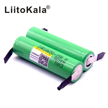 6 KS Liitokala Nové 18650 2500mAh batérie INR18650 25R 3.6 V vypúšťanie 20A vyhradená batérie + DIY Nikel list