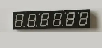 6-miestny 1 palcový digitálny led trubice zobrazenie času 12/24 hodinový režim zobrazenia hodiny minúty sekundy DS3231 čip diy prípade