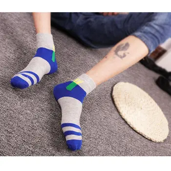 6 párov/Veľa pánske Bavlnené Ponožky Hot predaj Jeseň Zima Príliv Bežné Obchodné Ponožky Muž Anti-Bakteriálne Dezodorant Priedušné Ponožky