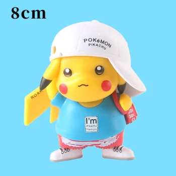 6 Štýlov Pokemon Hračka Údaje Bábiky 8-11 cm Rôzne Série Trendy Pikachu Anime Akčný Model Detí Narodeninám