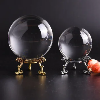 60 cm/80 cm 3D 8 Druhov Laserové Gravírovanie Crystal Ball Ozdoby Four-leaf Clover Hviezdičkový Systém Drak Vzor Domáce Dekorácie Loptu