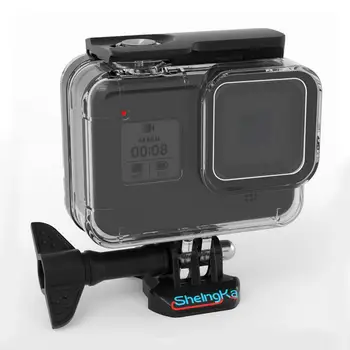 60 M GoPro Hero 8 Fotoaparát Black Podvodné Nepremokavé Ochranného krytu Prípade