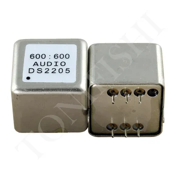 600:600 Permalloy Audio Oddeľovací Transformátor Vyvážené a Nevyvážené Konverzie Zvukový Izolant