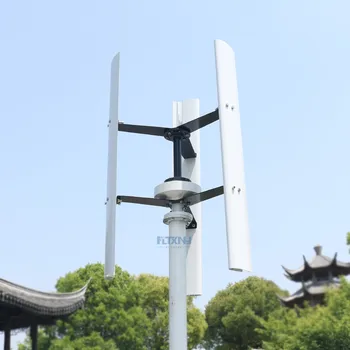 600w vertikálnych veterných turbín Magnetická levitácia 12v 24v 48v s vetrom solárne hybridný regulátor nabíjania