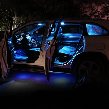 6pcs bezchybné Auto LED Žiarovky Interiéru Dome Čítanie Žiarovky batožinového priestoru Svetlo Pre Jeep Renegade BU 2016 2017 2018 2019 2020 Príslušenstvo