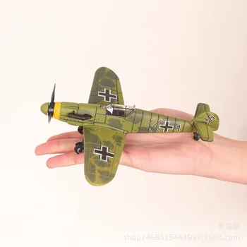 6pcs/set druhej Svetovej Vojny Lietadla Montáž Modelu 3d Puzzle Nemecko Rovine Scény Piesku Tabuľka Model DIY Bezpilotné Lietadlo