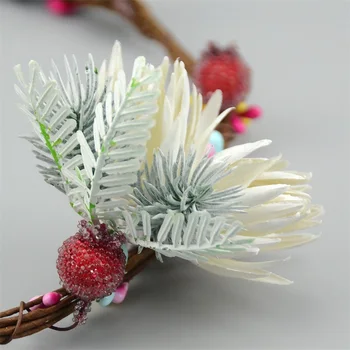 6pcs Umelých Plastických Kvetinové Kytice Corsage Pre Svadobné Dekorácie DIY Scrapbooking Nevesta Falošné Drží Kvetiny Príslušenstvo
