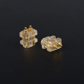 6Pcs/Veľa 0,75 mm odnímateľným Kolíkom pre DIY UE TF10 TF15 5pro SF3 Slúchadlo Príslušenstvo In-Ear Monitor Žena Zásuvka Jack Konektor Pin