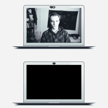 6PCS Webcam Kryt List, Ultra Tenké Okrúhle Notebook, Fotoaparát, Posuňte Kryt Okien pre Počítač Pro