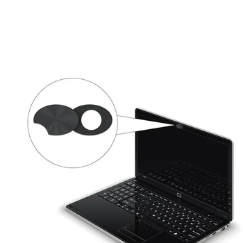 6PCS Webcam Kryt List, Ultra Tenké Okrúhle Notebook, Fotoaparát, Posuňte Kryt Okien pre Počítač Pro