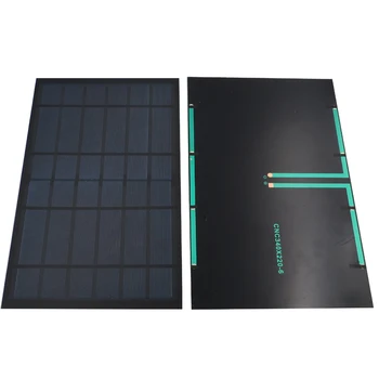 6V 1670mA 10Watt 10W Solárny Panel Štandardné Epoxidové polykryštalických Kremíkových DIY Batérie Nabíjanie Modul Mini Solárne hračky