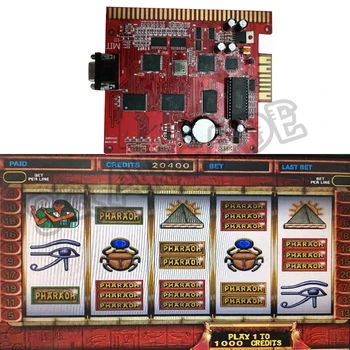 6X v 1 Casino Multi hracej Jamma Kit pre Hazardné Stroj Slot PCB Dosky mincovníka Hopper LED Tlačidlo Vyhrať Sýte