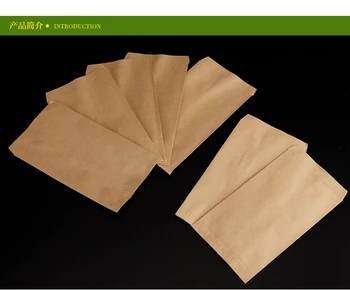 6x10/9x13/10x16/12x20cm papier kraft hnedý osiva tašky izolácie vrece osiva balenie/ochranné, vertikálne obálky štýl 100ks/veľa